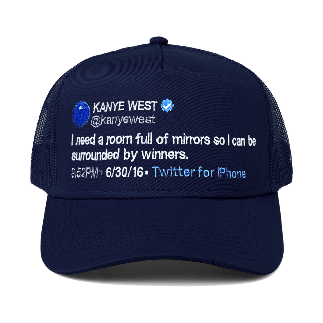Kanye Tweet Trucker